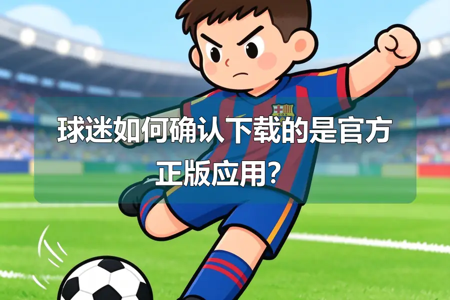 球迷如何确认下载的是官方正版应用？